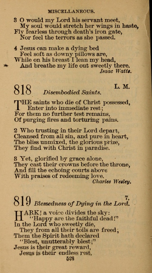 The Hymn Book of the Free Methodist Church page 530