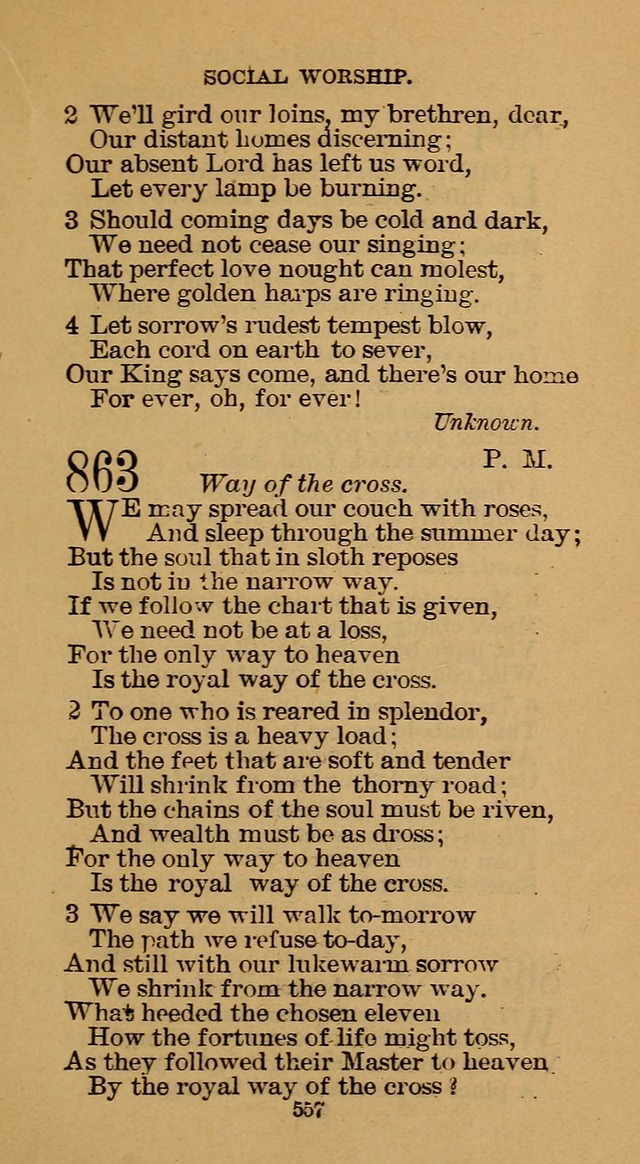 The Hymn Book of the Free Methodist Church page 559