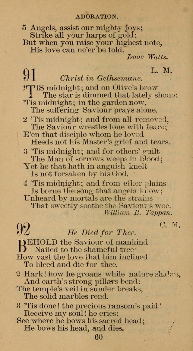 The Hymn Book of the Free Methodist Church page 60