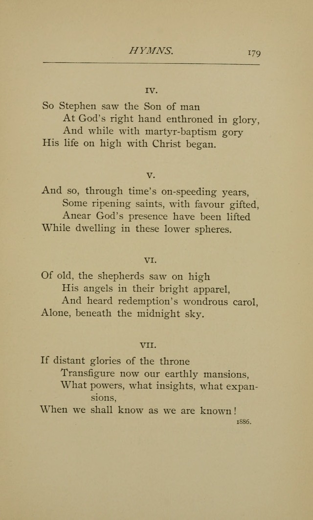 Hymns and a Few Metrical Psalms (2nd ed.) page 181
