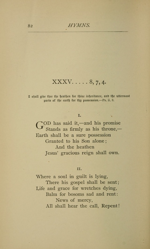 Hymns and a Few Metrical Psalms (2nd ed.) page 84