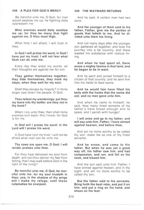 His Fullness Songs page 509