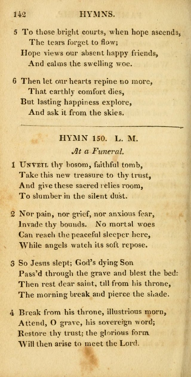Hymns for Family Worship, with Prayers for Every Day in the Week (2nd ed.) page 142