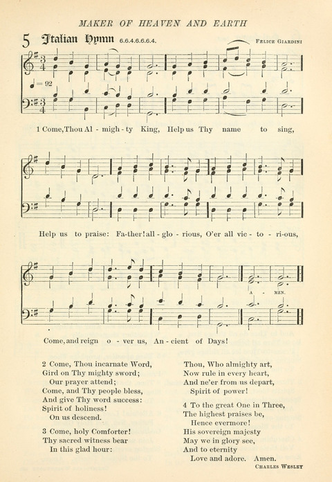 Hymns of the Faith: with psalms for the use of congragations page 106