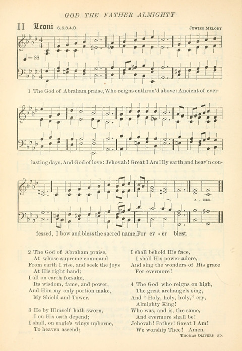 Hymns of the Faith: with psalms for the use of congragations page 111