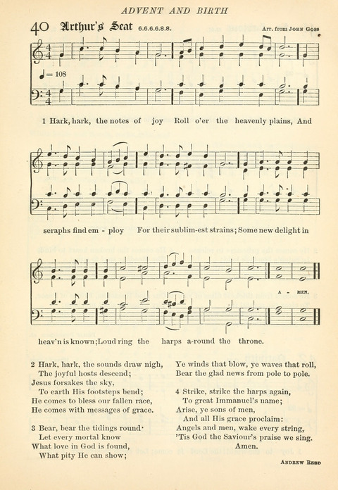 Hymns of the Faith: with psalms for the use of congragations page 136