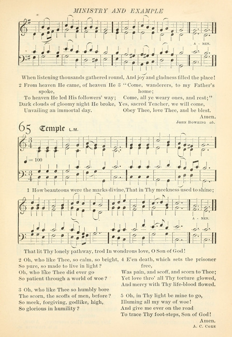 Hymns of the Faith: with psalms for the use of congragations page 158