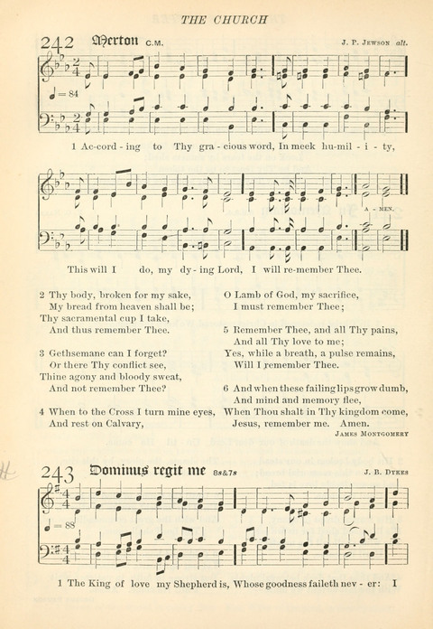 Hymns of the Faith: with psalms for the use of congragations page 305