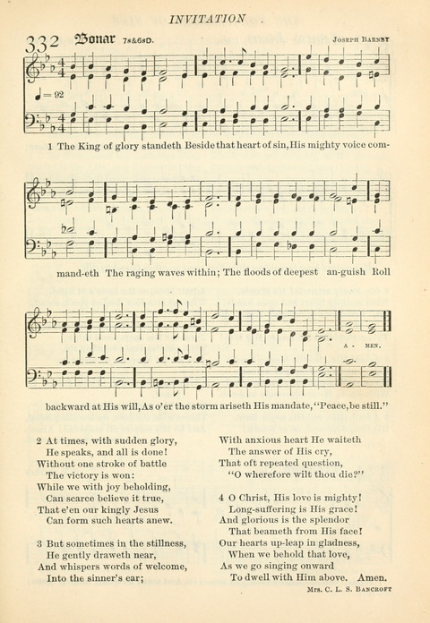 Hymns of the Faith: with psalms for the use of congragations page 376