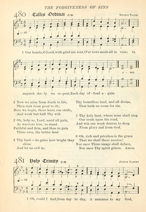 Hymns of the Faith: with psalms for the use of congragations page 493