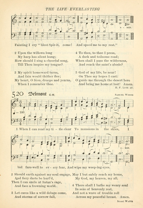 Hymns of the Faith: with psalms for the use of congragations page 524