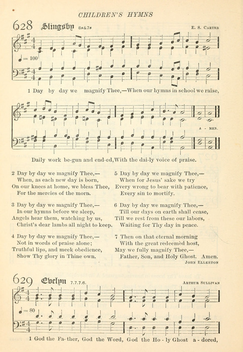 Hymns of the Faith: with psalms for the use of congragations page 617