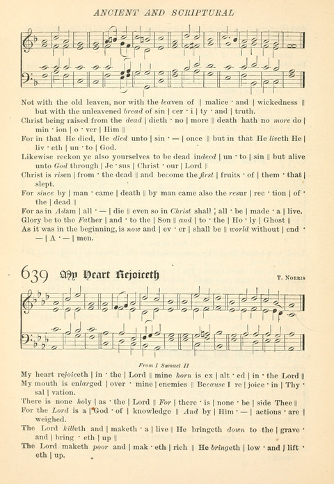 Hymns of the Faith: with psalms for the use of congragations page 629