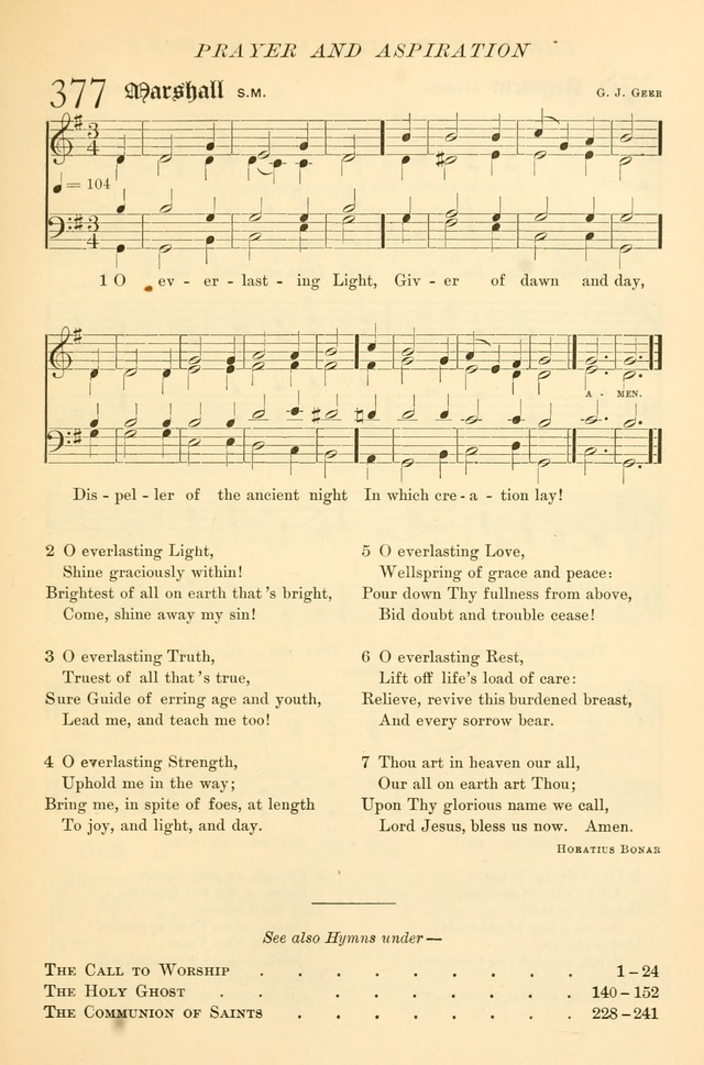 Hymns of the Faith with Psalms: for the use of congregations page 378