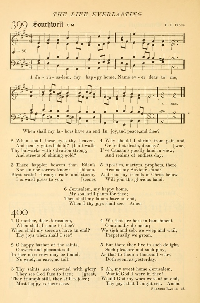 Hymns of the Faith with Psalms: for the use of congregations page 397