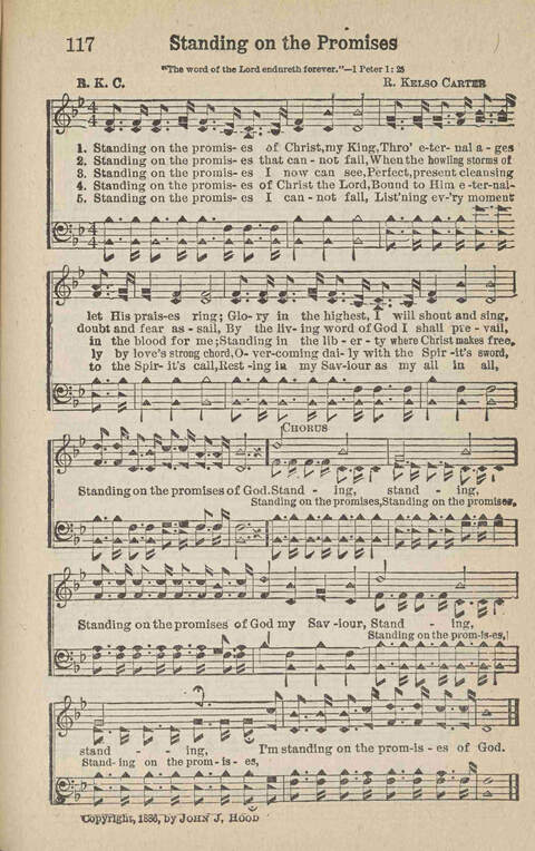 Home Gospel Songs: A Collectioni of Gospel Songs for Church, Sunday School, Evangelistic Meetings and All Relgious Gatherings page 117