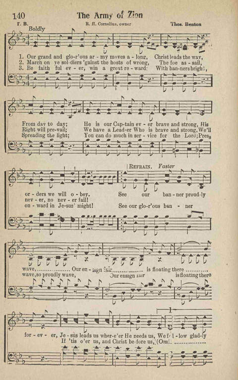 Home Gospel Songs: A Collectioni of Gospel Songs for Church, Sunday School, Evangelistic Meetings and All Relgious Gatherings page 140