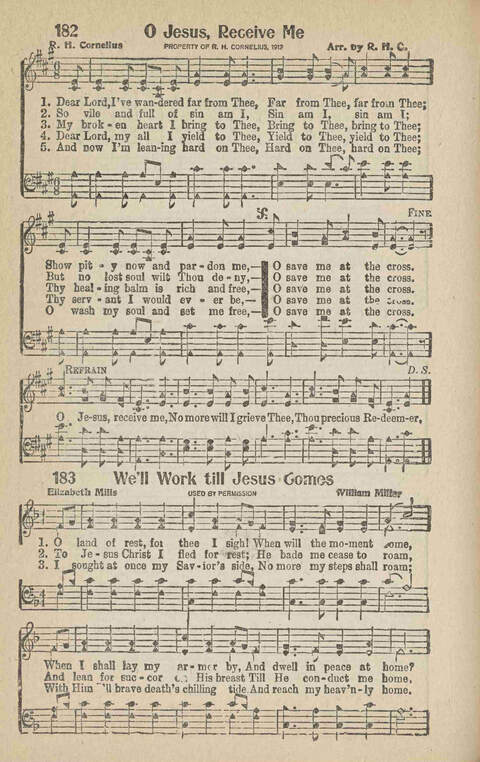 Home Gospel Songs: A Collectioni of Gospel Songs for Church, Sunday School, Evangelistic Meetings and All Relgious Gatherings page 174