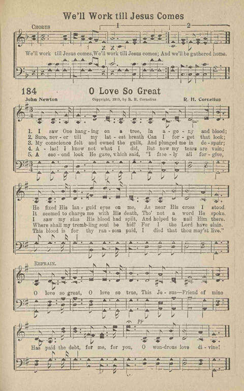 Home Gospel Songs: A Collectioni of Gospel Songs for Church, Sunday School, Evangelistic Meetings and All Relgious Gatherings page 175