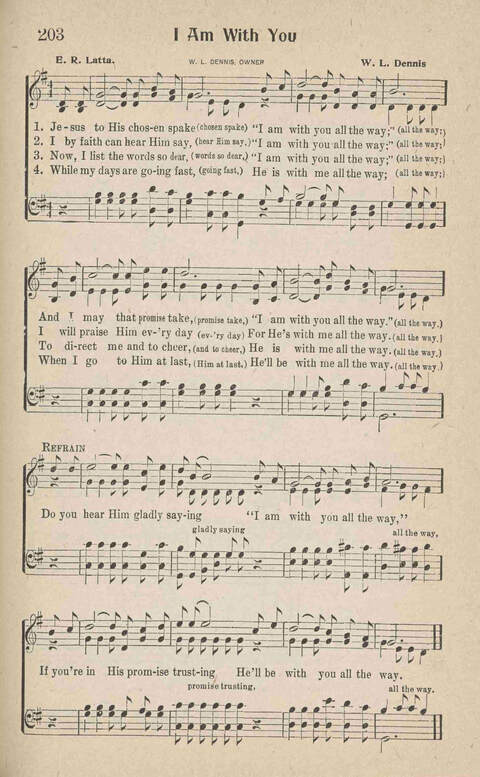 Home Gospel Songs: A Collectioni of Gospel Songs for Church, Sunday School, Evangelistic Meetings and All Relgious Gatherings page 191
