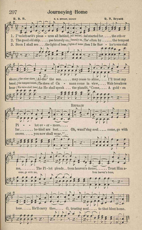 Home Gospel Songs: A Collectioni of Gospel Songs for Church, Sunday School, Evangelistic Meetings and All Relgious Gatherings page 195