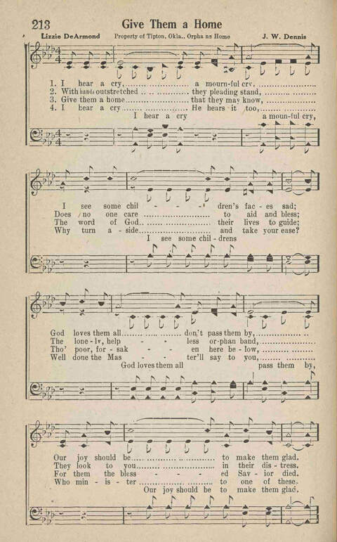 Home Gospel Songs: A Collectioni of Gospel Songs for Church, Sunday School, Evangelistic Meetings and All Relgious Gatherings page 202