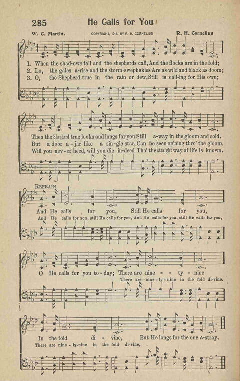 Home Gospel Songs: A Collectioni of Gospel Songs for Church, Sunday School, Evangelistic Meetings and All Relgious Gatherings page 230