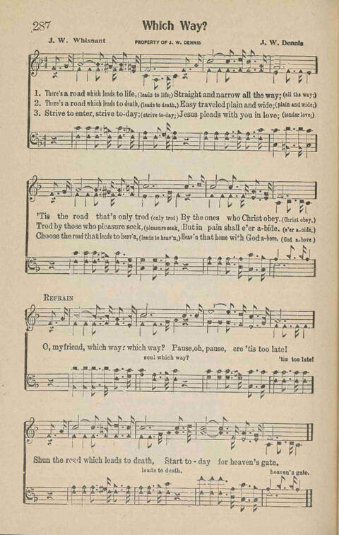 Home Gospel Songs: A Collectioni of Gospel Songs for Church, Sunday School, Evangelistic Meetings and All Relgious Gatherings page 232