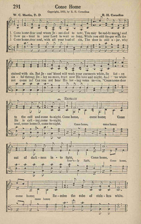 Home Gospel Songs: A Collectioni of Gospel Songs for Church, Sunday School, Evangelistic Meetings and All Relgious Gatherings page 236
