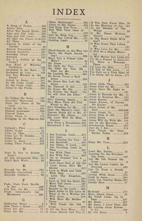 Home Gospel Songs: A Collectioni of Gospel Songs for Church, Sunday School, Evangelistic Meetings and All Relgious Gatherings page 252