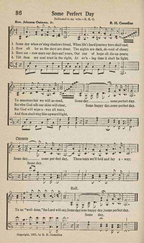 Home Gospel Songs: A Collectioni of Gospel Songs for Church, Sunday School, Evangelistic Meetings and All Relgious Gatherings page 86
