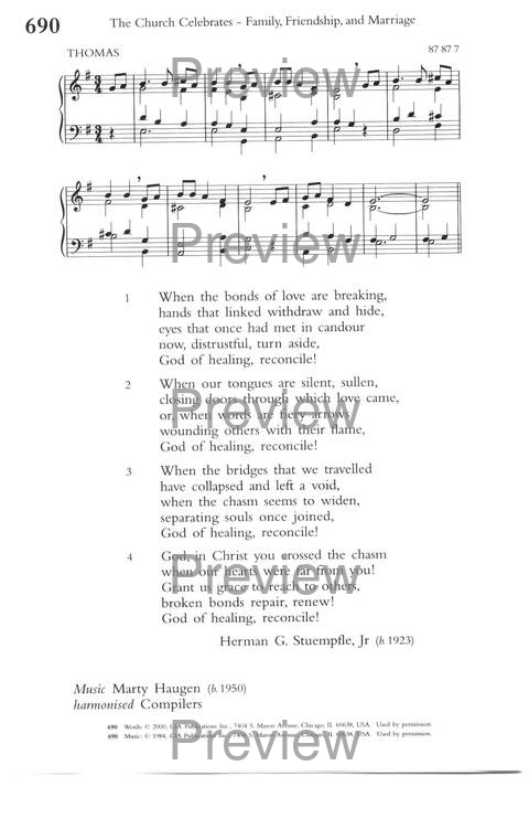 Hymns of Glory, Songs of Praise page 1273