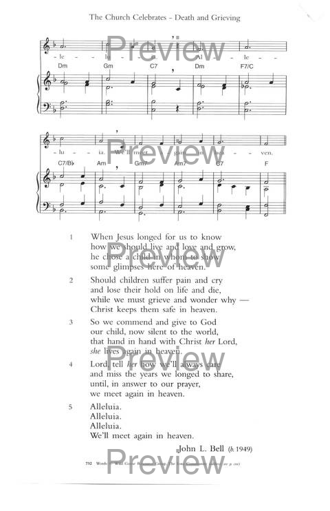 Hymns of Glory, Songs of Praise page 1349