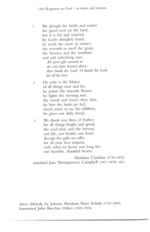 Hymns of Glory, Songs of Praise page 426