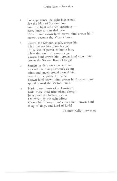 Hymns of Glory, Songs of Praise page 829