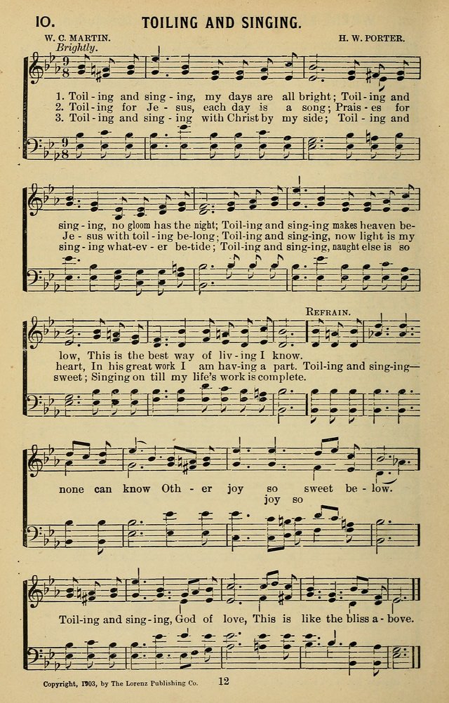 Hymns that Help: in Sunday schools, young people