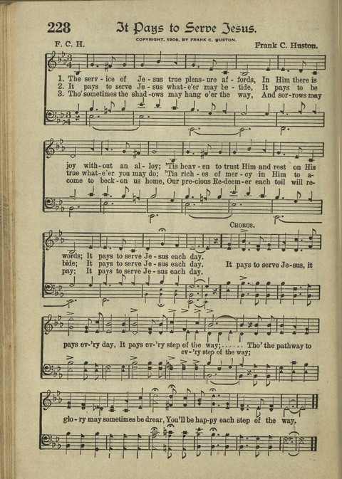 Harvest Hymns: Singable Gospel Songs page 202