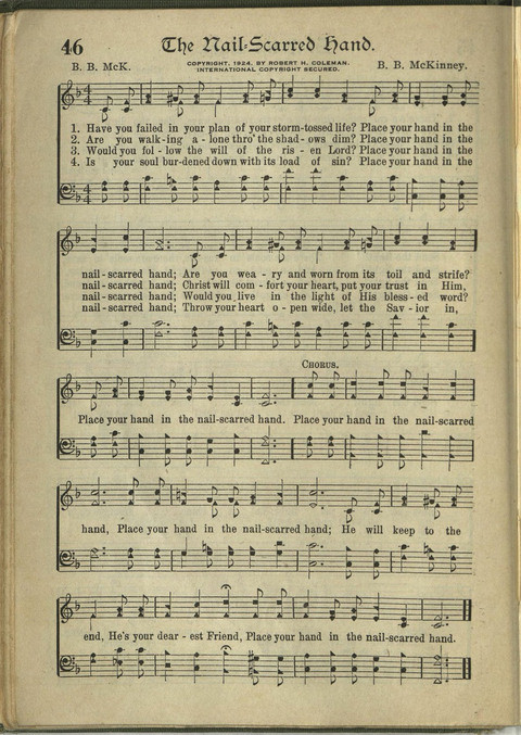 Harvest Hymns: Singable Gospel Songs page 46