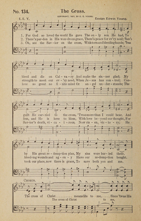Hosanna in the Highest: a choice selection of beautiful gospel songs for the Sunday school, church, the home, and evangelistic services page 134