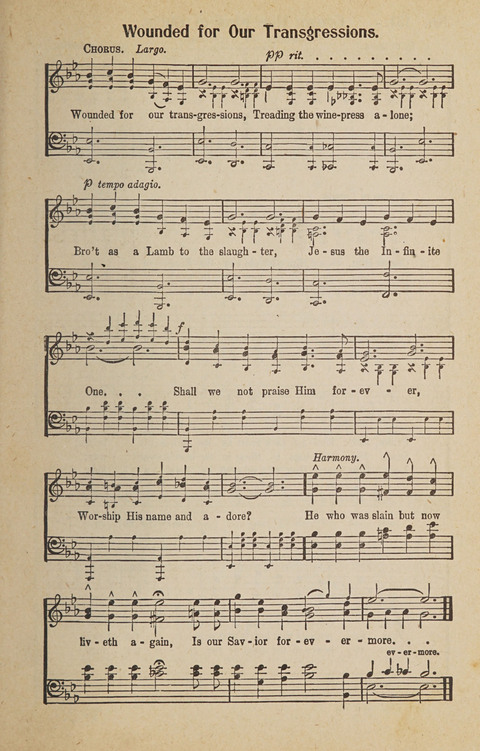 Hosanna in the Highest: a choice selection of beautiful gospel songs for the Sunday school, church, the home, and evangelistic services page 151