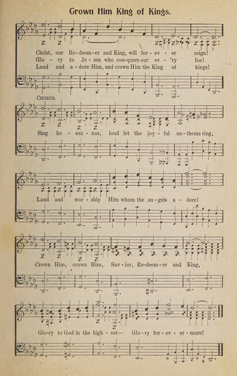 Hosanna in the Highest: a choice selection of beautiful gospel songs for the Sunday school, church, the home, and evangelistic services page 153