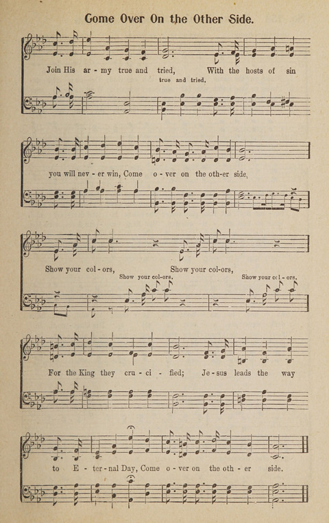 Hosanna in the Highest: a choice selection of beautiful gospel songs for the Sunday school, church, the home, and evangelistic services page 165
