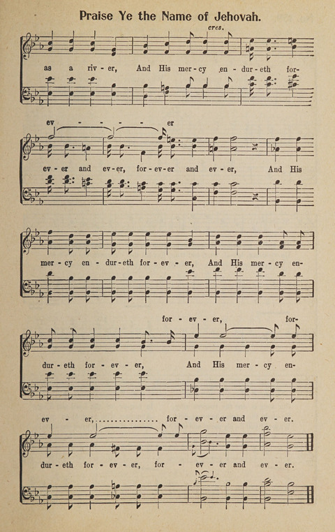Hosanna in the Highest: a choice selection of beautiful gospel songs for the Sunday school, church, the home, and evangelistic services page 167