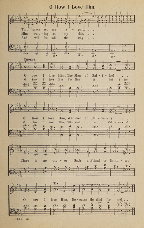 Hosanna in the Highest: a choice selection of beautiful gospel songs for the Sunday school, church, the home, and evangelistic services page 175