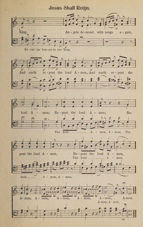 Hosanna in the Highest: a choice selection of beautiful gospel songs for the Sunday school, church, the home, and evangelistic services page 185