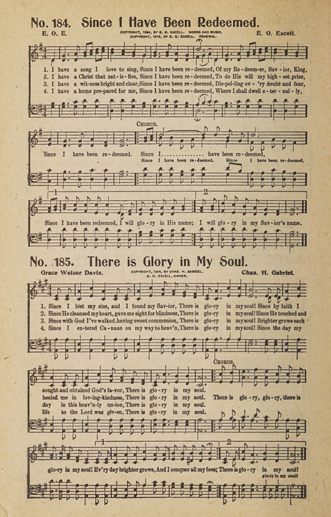 Hosanna in the Highest: a choice selection of beautiful gospel songs for the Sunday school, church, the home, and evangelistic services page 198