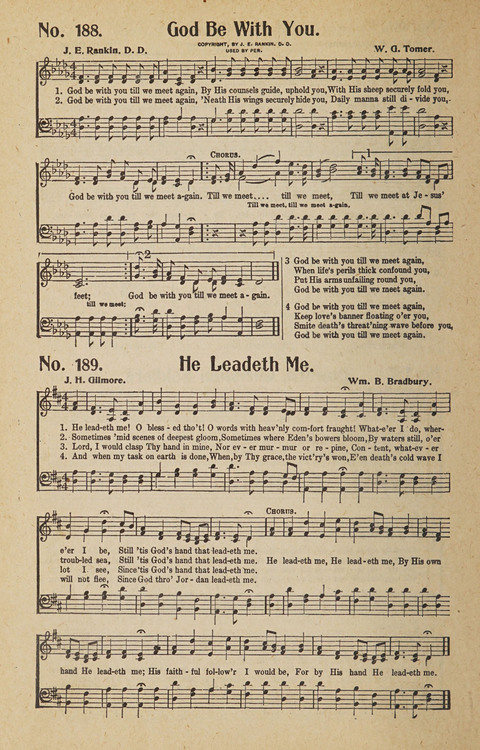 Hosanna in the Highest: a choice selection of beautiful gospel songs for the Sunday school, church, the home, and evangelistic services page 200