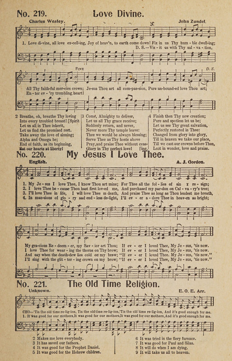 Hosanna in the Highest: a choice selection of beautiful gospel songs for the Sunday school, church, the home, and evangelistic services page 211