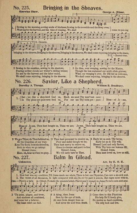 Hosanna in the Highest: a choice selection of beautiful gospel songs for the Sunday school, church, the home, and evangelistic services page 213