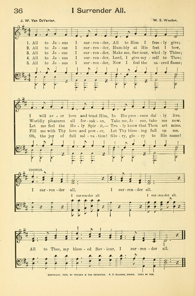 Hallowed Hymns, New and Old page 39